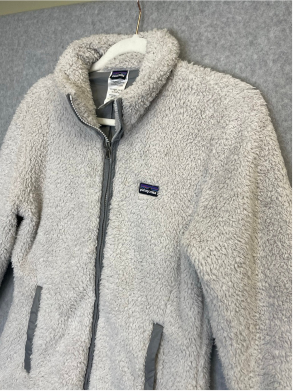Patagonia Women's M Gray Los Gatos Fleece Jacket - Picture 5 of 8